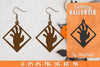 Earring Halloween Lasercut SVG Bundle