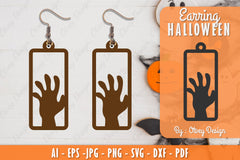 Earring Halloween Lasercut SVG Bundle 47 - CraftNest - Digital Crafting and Art