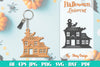 Keychain Halloween Lasercut SVG Bundle