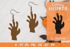 Earring Halloween Lasercut SVG Bundle 17 - CraftNest - Digital Crafting and Art