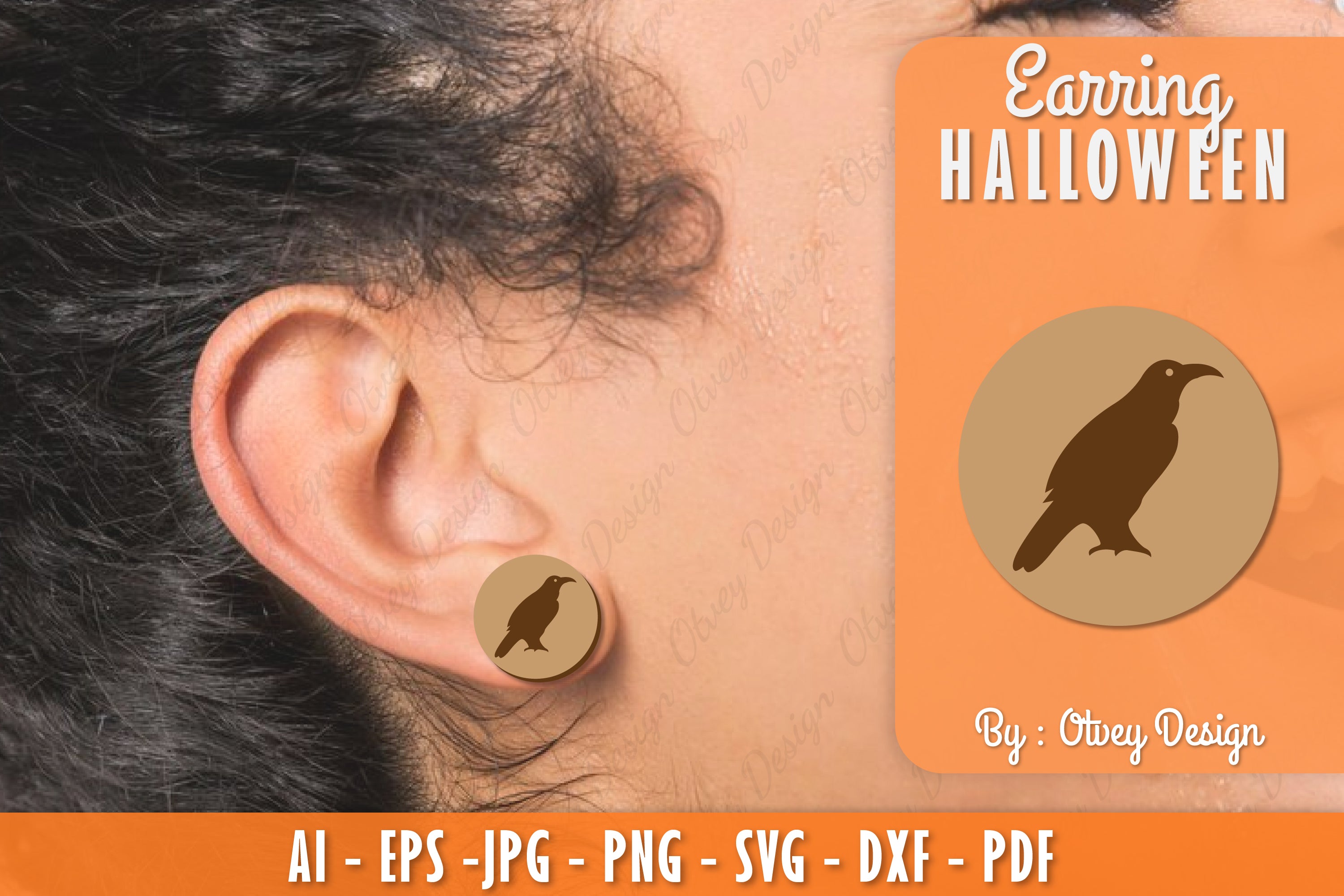 Earring Halloween Lasercut SVG Bundle 77 - CraftNest - Digital Crafting and Art