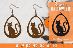 Earring Halloween Lasercut SVG Bundle 106 - CraftNest - Digital Crafting and Art