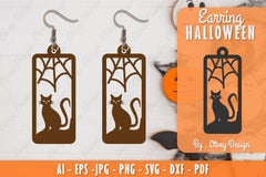 Earring Halloween Lasercut SVG Bundle 49 - CraftNest - Digital Crafting and Art