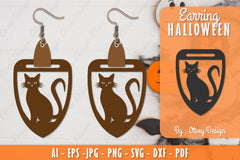 Earring Halloween Lasercut SVG Bundle 251 - CraftNest - Digital Crafting and Art