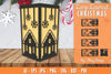 Christmas Lamp Lasercut SVG Bundle
