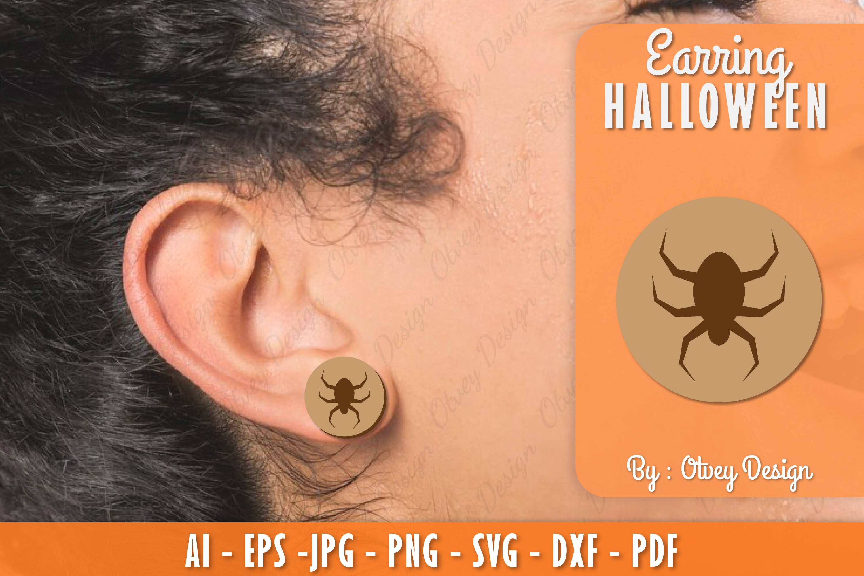 Halloween Earring Lasercut SVG Bundle - CraftNest - Digital Crafting and Art