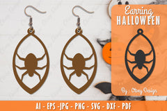 Earring Halloween Lasercut SVG Bundle 165 - CraftNest - Digital Crafting and Art