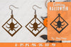 Earring Halloween Lasercut SVG Bundle