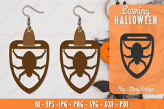 Earring Halloween Lasercut SVG Bundle 253 - CraftNest - Digital Crafting and Art