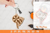 Keychain Halloween Lasercut SVG Bundle