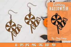 Earring Halloween Lasercut SVG Bundle 22 - CraftNest - Digital Crafting and Art