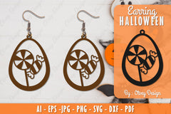 Earring Halloween Lasercut SVG Bundle 109 - CraftNest - Digital Crafting and Art