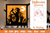 Halloween Decorations Layered Lasercut SVG Bundle