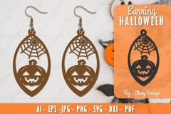 Earring Halloween Lasercut SVG Bundle 156 - CraftNest - Digital Crafting and Art