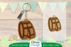 St Patrick's Day Keychain SVG Bundle 5 - CraftNest - Digital Crafting and Art
