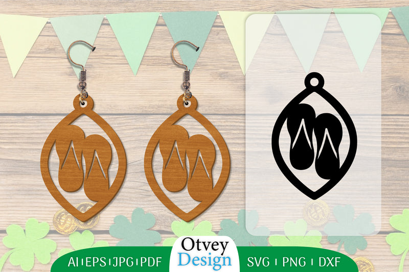 Earring Summer Lasercut SVG Bundle 17 - CraftNest - Digital Crafting and Art
