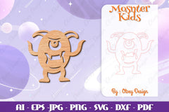 Cute Monster Designs SVG Bundle 2 - CraftNest - Digital Crafting and Art