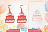 Birthday Earrings Lasercut SVG Bundle