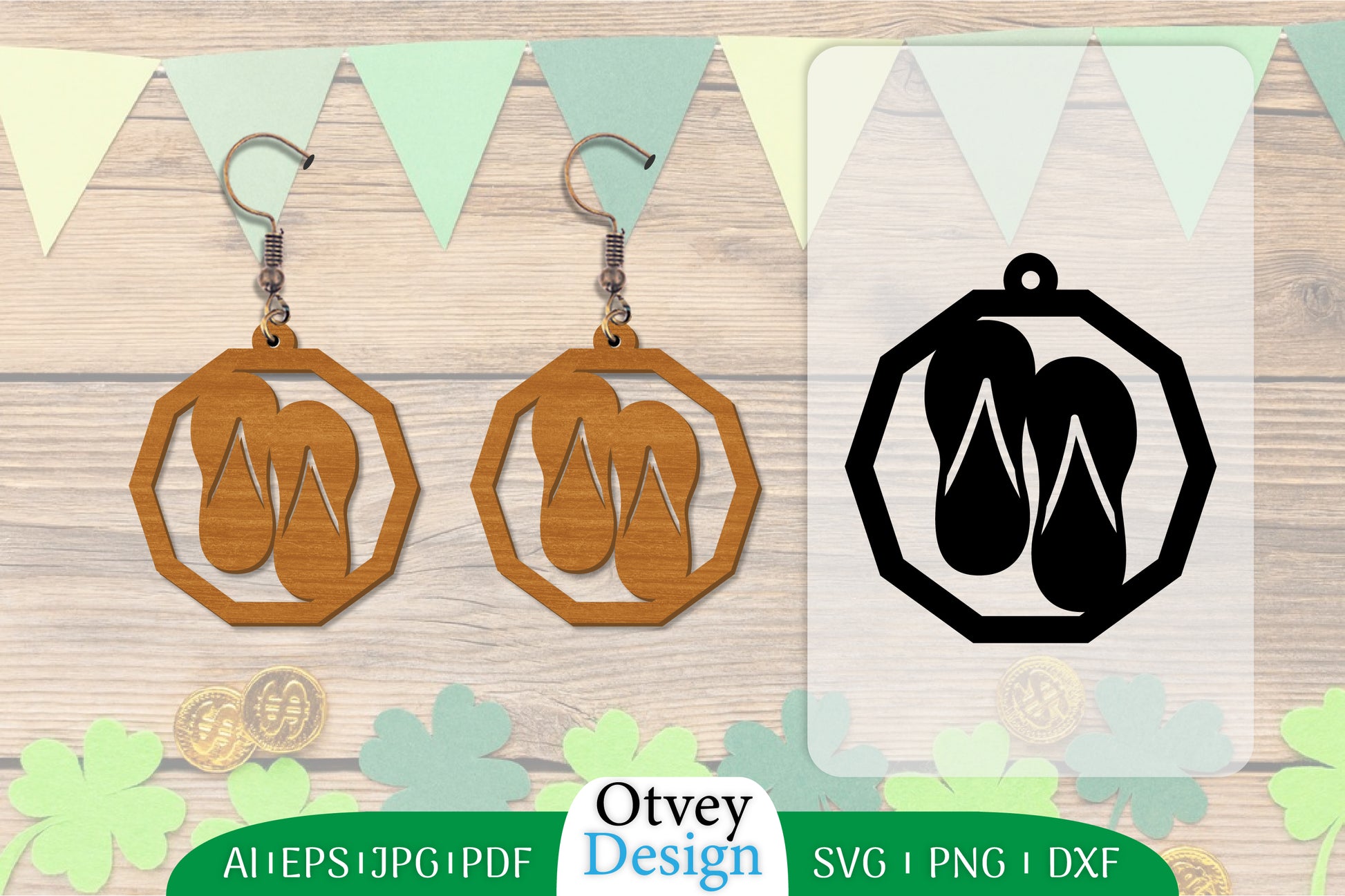 Earring Summer Lasercut SVG Bundle 54 - CraftNest - Digital Crafting and Art