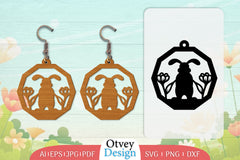 Earring Rabbit Lasercut SVG Bundle 83 - CraftNest - Digital Crafting and Art