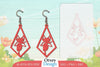 Fairy Earring Lasercut SVG Bundle
