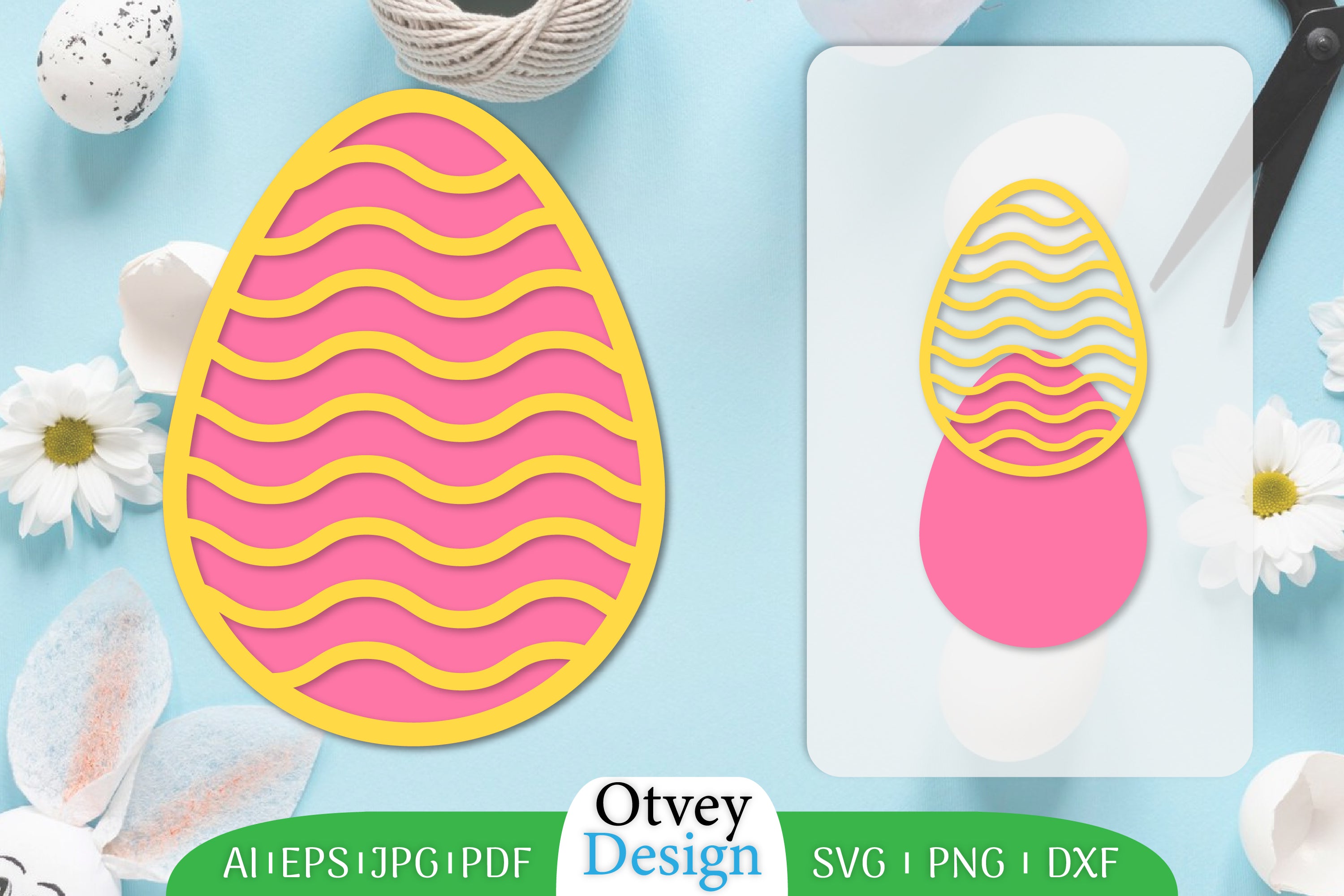 590 Easter Eggs SVG Bundle - CraftNest - Digital Crafting and Art