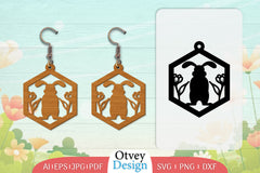 Earring Rabbit Lasercut SVG Bundle 11 - CraftNest - Digital Crafting and Art