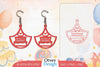 Birthday Earrings Lasercut SVG Bundle