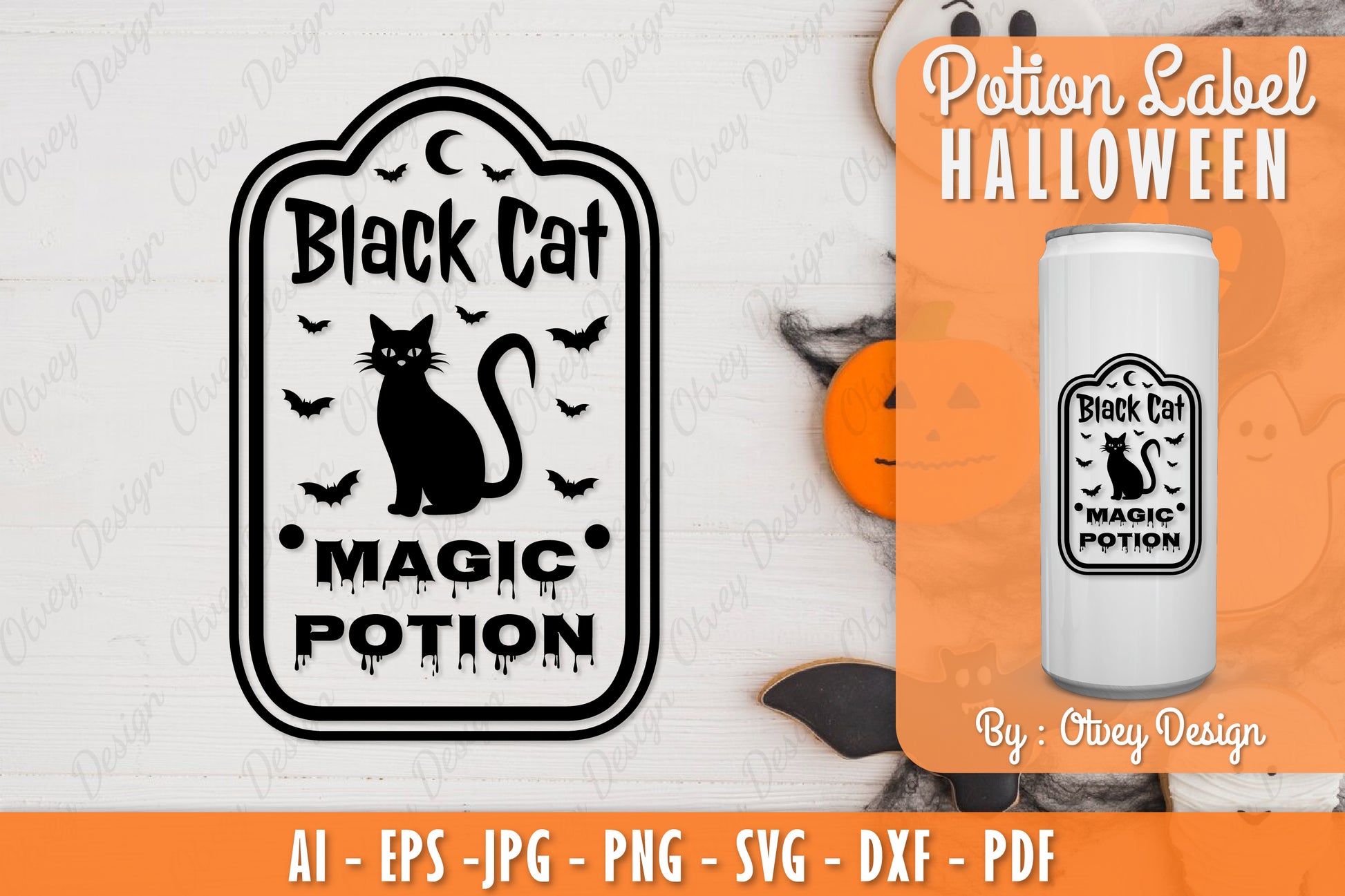 Halloween Potion Label SVG Bundle 12 - CraftNest - Digital Crafting and Art
