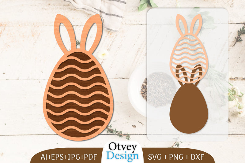 Easter Eggs Lasercut SVG Bundle 5 - CraftNest - Digital Crafting and Art