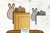 Door Corner Happy Easter Egg Lasercut SVG Bundle