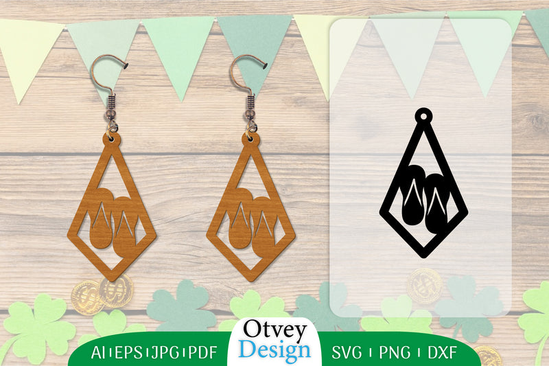 Earring Summer Lasercut SVG Bundle 31 - CraftNest - Digital Crafting and Art