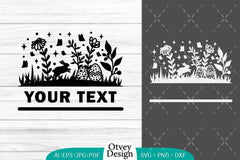 Easter Bunny Garden Scene SVG Bundle 10 - CraftNest - Digital Crafting and Art