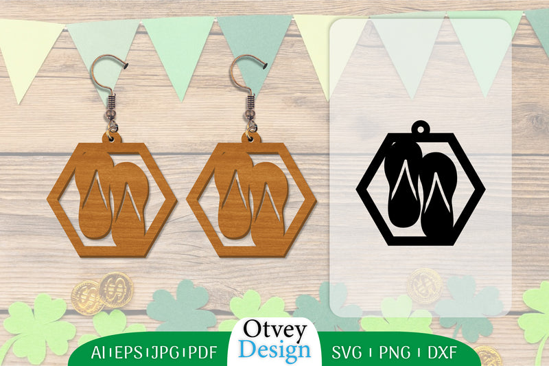 Earring Summer Lasercut SVG Bundle 46 - CraftNest - Digital Crafting and Art
