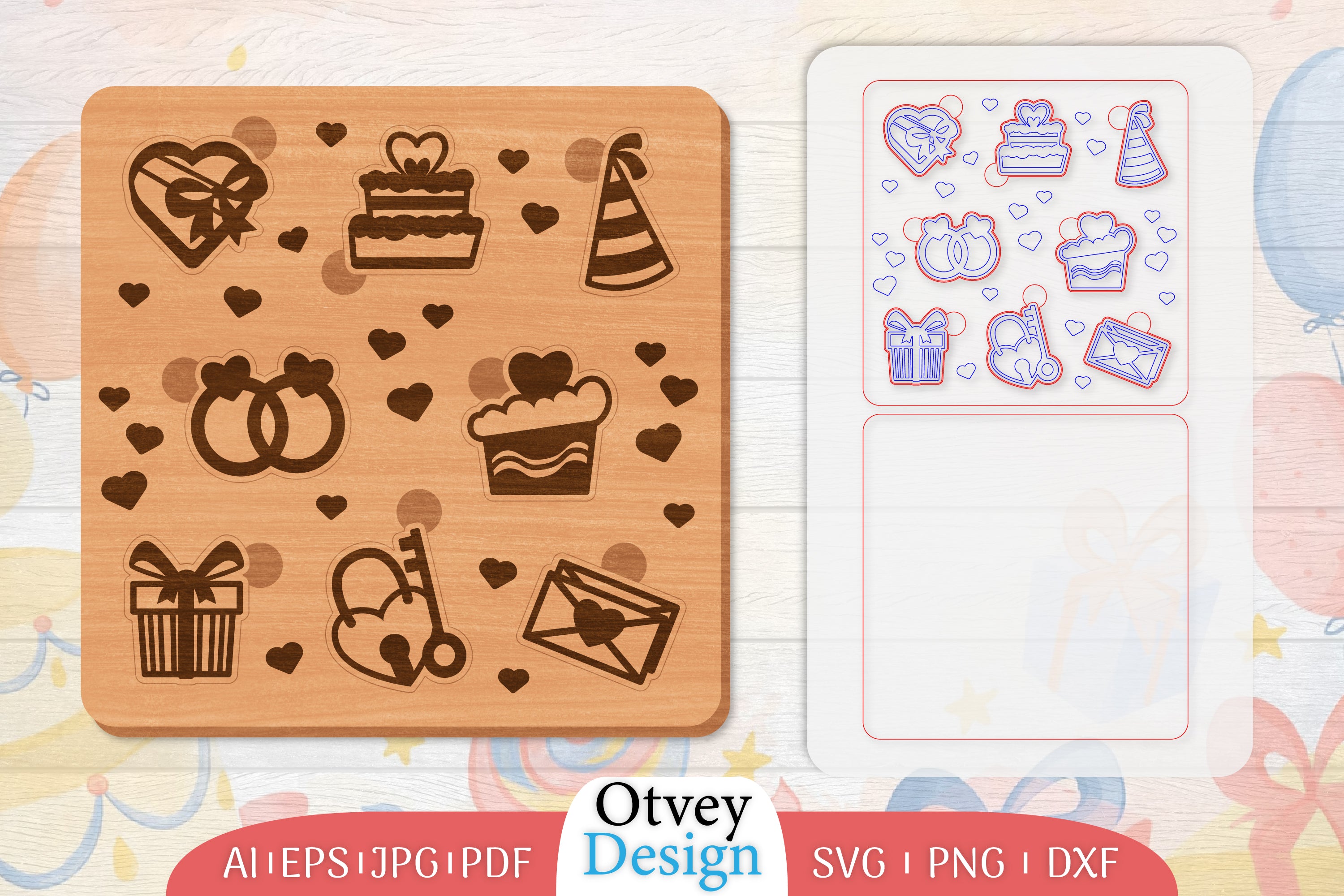 Kids Puzzle Birthday Laser Cut SVG Bundle