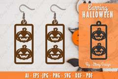 Earring Halloween Lasercut SVG Bundle 42 - CraftNest - Digital Crafting and Art