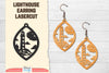 Lighthouse Earring Lasercut SVG Bundle