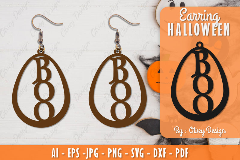 Earring Halloween Lasercut SVG Bundle 111 - CraftNest - Digital Crafting and Art