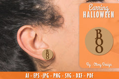 Earring Halloween Lasercut SVG Bundle 82 - CraftNest - Digital Crafting and Art