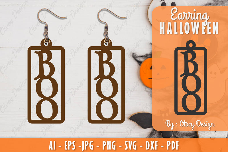 Earring Halloween Lasercut SVG Bundle 54 - CraftNest - Digital Crafting and Art