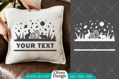 Easter Bunny Garden Scene SVG Bundle 11 - CraftNest - Digital Crafting and Art