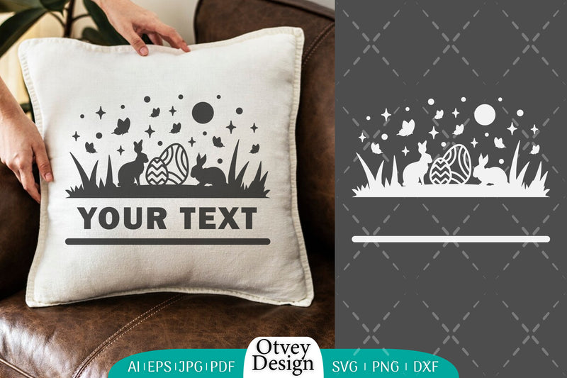 Easter Bunny Garden Scene SVG Bundle 11 - CraftNest - Digital Crafting and Art