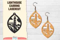 Lighthouse Earring Lasercut SVG Bundle 30 - CraftNest - Digital Crafting and Art