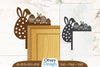 Door Corner Happy Easter Egg Lasercut SVG Bundle