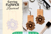 Earring Flower Lasercut SVG Bundle