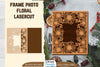 Floral Lasercut Frame Photo SVG Bundle
