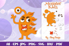 Monster Kids SVG Bundle 3 - CraftNest - Digital Crafting and Art