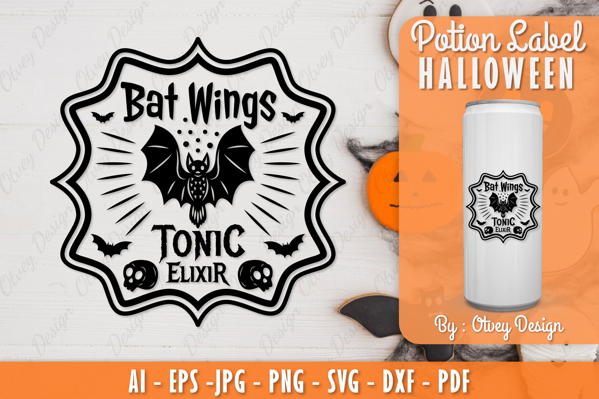 Halloween Potion Label SVG Bundle 14 - CraftNest - Digital Crafting and Art