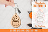 Keychain Halloween Lasercut SVG Bundle