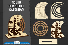 2080 Perpetual Calendar SVG Bundle - CraftNest - Digital Crafting and Art